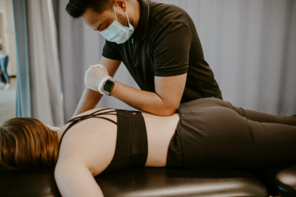 Physiotherapist treating at one of the Clinic of Allied Physiotherapy Health Group